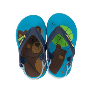 Chinelo Baby Rider R1 12295 - Azul / Azul / Castor