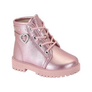 Bota Coturno Baby Molekinha 2126.526 - Rosa Velho