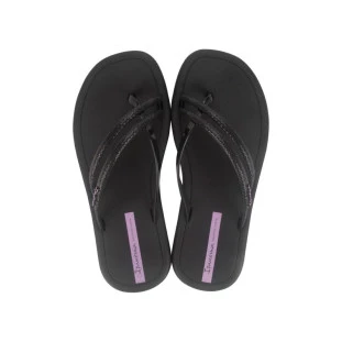 Rasteira Feminina Ipanema Meu Sol 27133 - Preto / Lilás