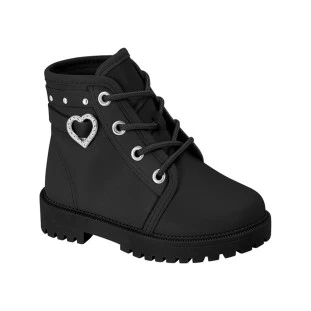 Bota Coturno Baby Molekinha 2126.526 - Preto