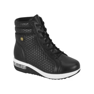 Tênis Feminino Cano Alto Modare 7320.265 - Preto