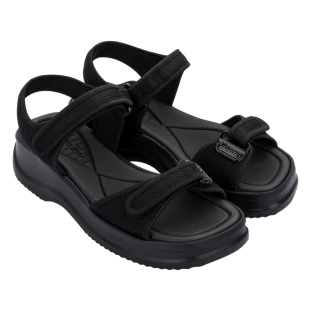 Papete Feminina Salto Baixo Azaleia Vera Soft Therapy 18451 - Preto
