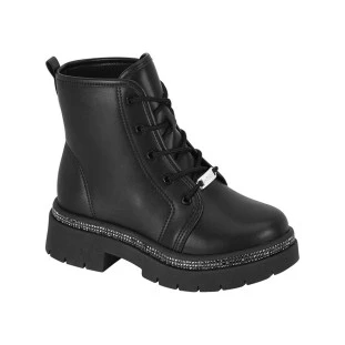 Bota Coturno Infantil Molekinha 2182.200 - Preto